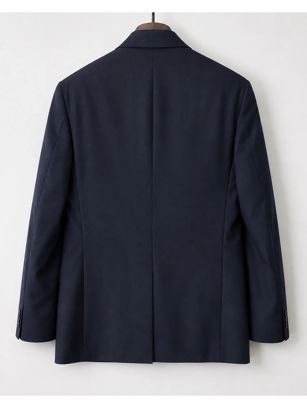 Oxxford Clothes Aristocrat Navy Kingscourt Pleated Wool Hand Tailored Suit 40R